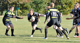 Løb med rugbybold